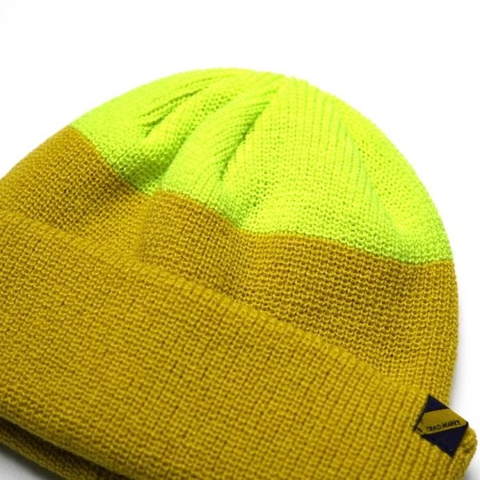 171340001 Trad Marks / Two-tone Knit Cap - Mustard 2ȡ˥åȥå ޥ 02