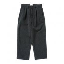 STILL BY HAND スラックス トープ ウール ワイドパンツ 46 STILL BY HAND スラックス トープ ウール ワイドパンツ 46 STILL