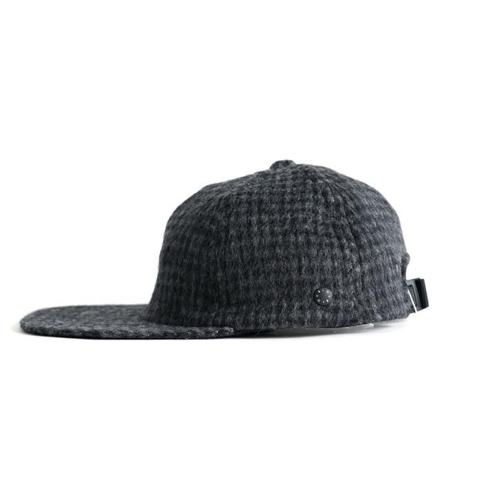 171783538 O-(オー)/ SHAGGY CAP シャギーキャップ 23W-07 - Gray Houndstooth 02