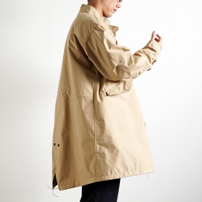 171839883 Powderhorn Mountaineering / P.H.M. MODS COAT 3Lナイロン モッズコート PH22FW-005 - Beige 02