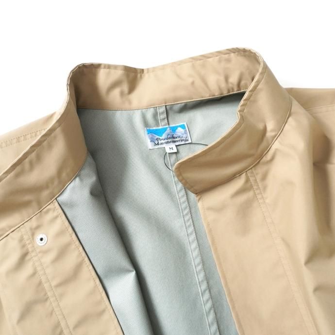 171839883 Powderhorn Mountaineering / P.H.M. MODS COAT 3Lナイロン モッズコート PH22FW-005 - Beige 02