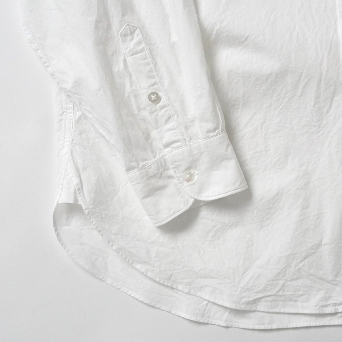 blurhms ROOTSTOCK ブラームスルーツストック / Selvage Broad Shirt - White bROOTS23S15  ブロードシャツ