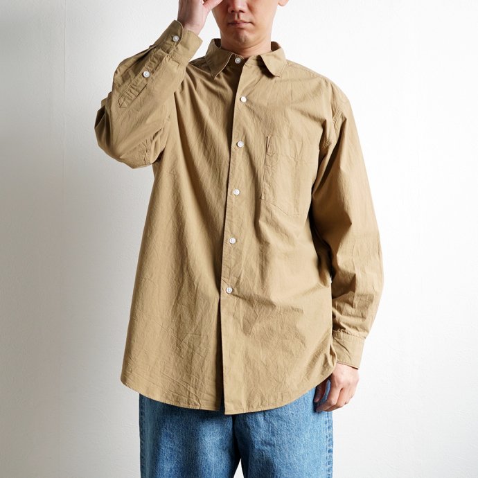 blurhms ROOTSTOCK ブラームスルーツストック / Selvage Broad Shirt