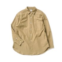 blurhms ROOTSTOCK / Selvage Broad Shirt - KhakiBeige bROOTS23S15 ブロードシャツ