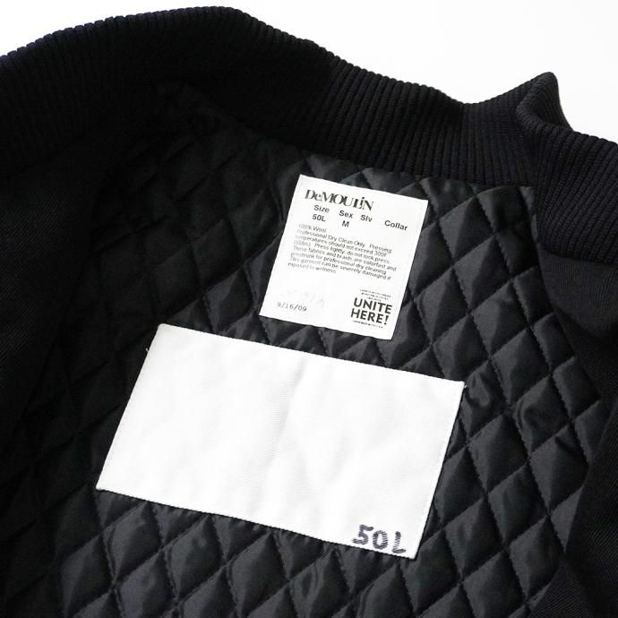 172089484 DeMoulin / Wool Marching Band Duty Jacket - Black マーチングバンド デューティージャケット 02