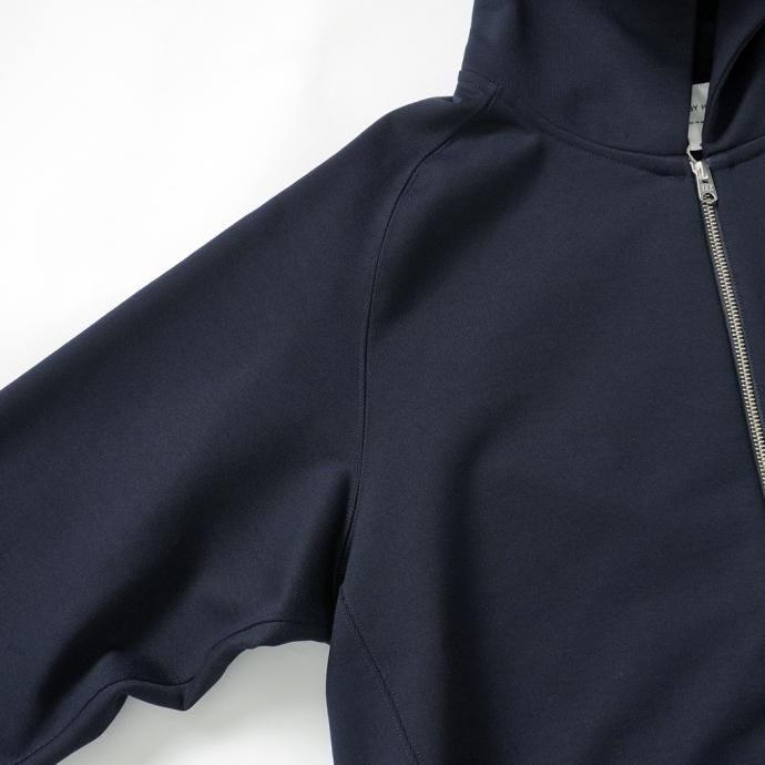 172166961 STILL BY HAND / CS04224 ジップフロントスウェットパーカー - Dark Navy 02