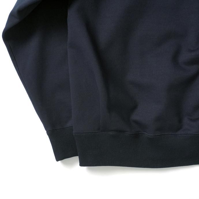 172166961 STILL BY HAND / CS04224 ジップフロントスウェットパーカー - Dark Navy 02