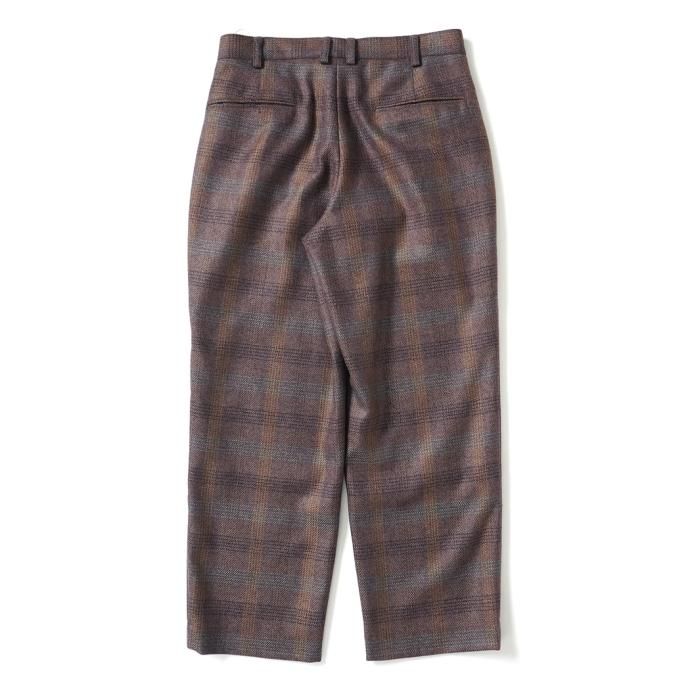 172711650 O-ʥ/ N.N.Z. TROUSERS W 륹å - Brown Plaid 22W-02 02