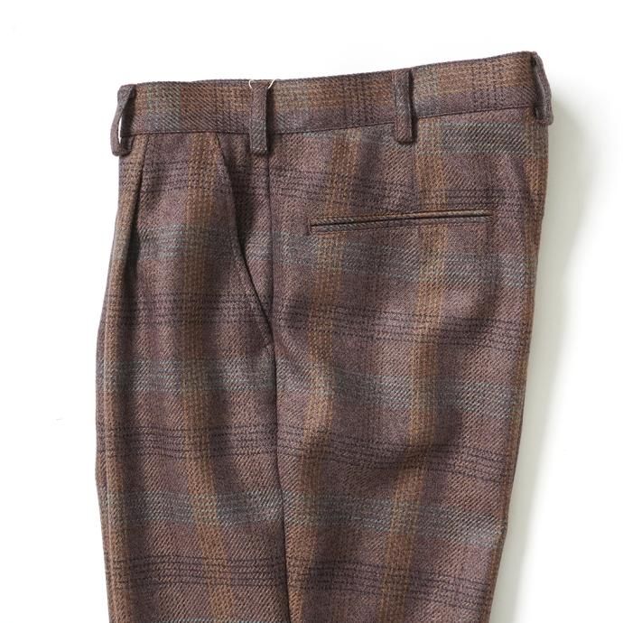 172711650 O-ʥ/ N.N.Z. TROUSERS W 륹å - Brown Plaid 22W-02 02