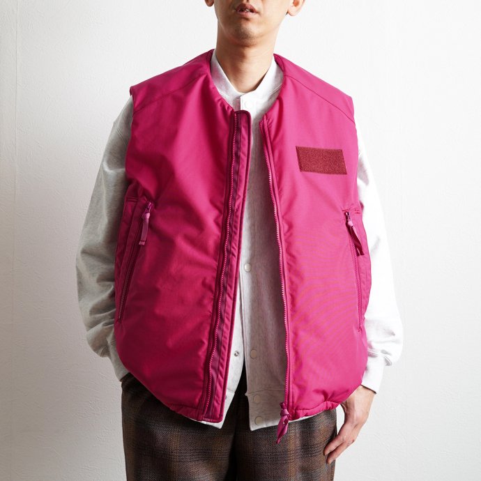 O-（オー）/ SLEEPY VEST 23W-06 - Magenta