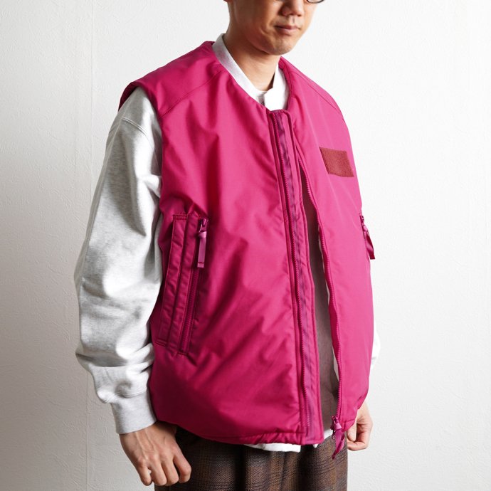 O-（オー）/ SLEEPY VEST 23W-06 - Magenta