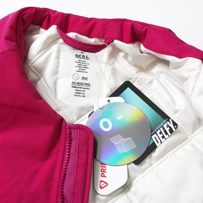 172834426 O-(オー)/ SLEEPY VEST 23W-06 - Magenta 02