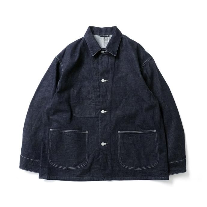 172835601 blurhms ROOTSTOCK / 12.9oz Selvage Denim Coverall - Indigo bROOTS23S10 01