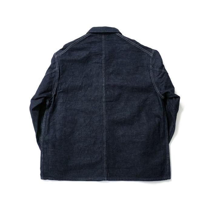 172835601 blurhms ROOTSTOCK / 12.9oz Selvage Denim Coverall - Indigo bROOTS23S10 02