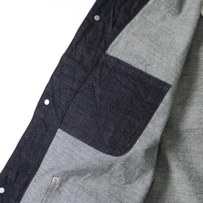 172835601 blurhms ROOTSTOCK / 12.9oz Selvage Denim Coverall - Indigo bROOTS23S10 02