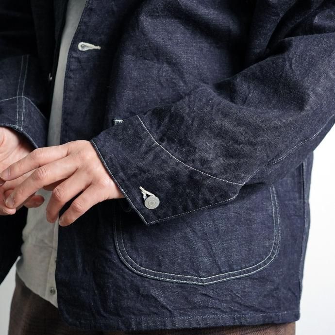 172835601 blurhms ROOTSTOCK / 12.9oz Selvage Denim Coverall - Indigo bROOTS23S10 02