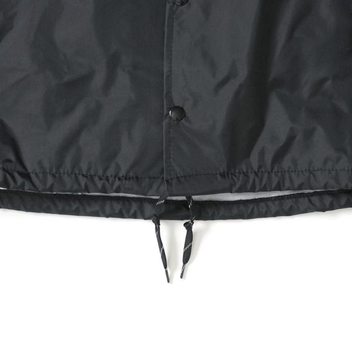 173098236 ASW Jackets / ナイロンコーチジャケット w/リフレクタードローコード ブラック Coaches Windbreaker Flannel Lined<img class='new_mark_img2' src='https://img.shop-pro.jp/img/new/icons47.gif' style='border:none;display:inline;margin:0px;padding:0px;width:auto;' /> 02