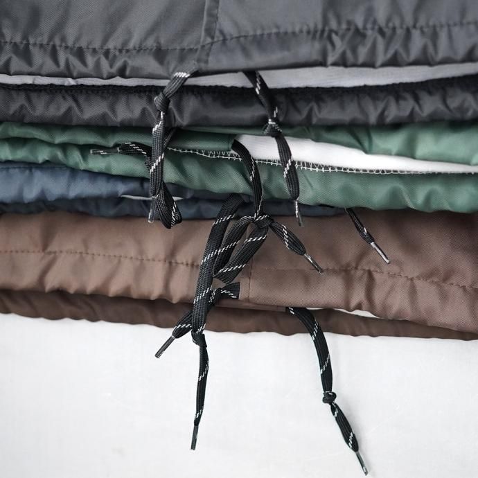 173098236 ASW Jackets / ナイロンコーチジャケット w/リフレクタードローコード ブラック Coaches Windbreaker Flannel Lined<img class='new_mark_img2' src='https://img.shop-pro.jp/img/new/icons47.gif' style='border:none;display:inline;margin:0px;padding:0px;width:auto;' /> 02