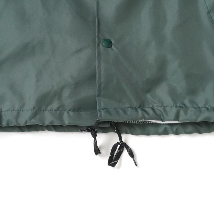 173098297 ASW Jackets / ナイロンコーチジャケット w/リフレクタードローコード グリーン Coaches Windbreaker Flannel Lined 02