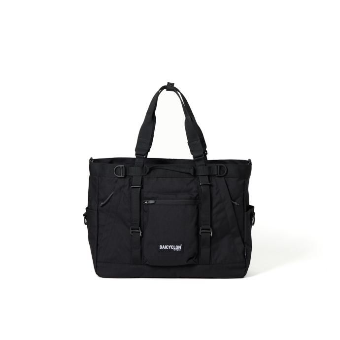 BAICYCLON by bagjack / BCL-17 (Ver.2) TOTE BAG - Black バイシクロ