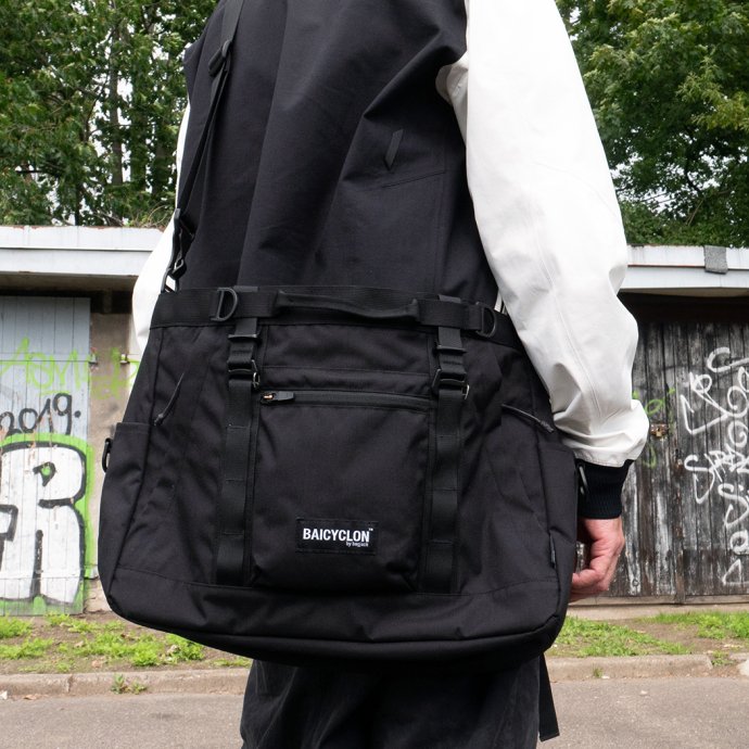 BAICYCLON by bagjack / BCL-17 (Ver.2) TOTE BAG - Black バイシクロ