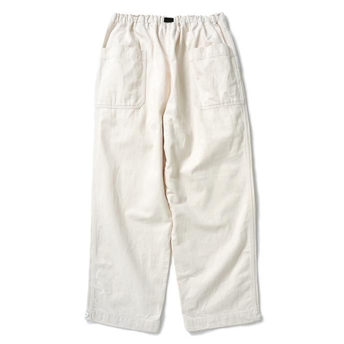 173383490 INNAT / SILK DENIM PAJAMA PANTS - Natural シルクデニム パジャマパンツ ナチュラル INNAT03-P03 02