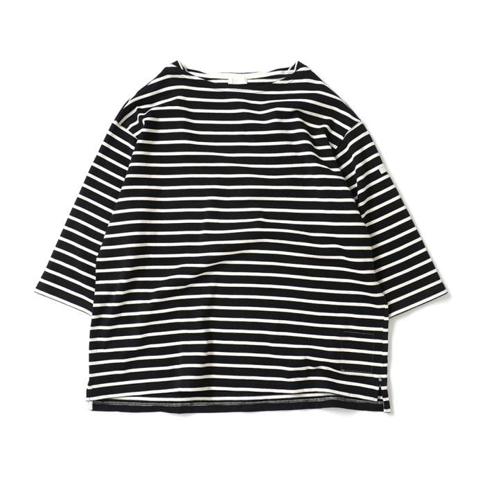 173383636 INNAT / BASQUE LS TEE - Black バスクシャツ ブラック INNAT03-C01 01