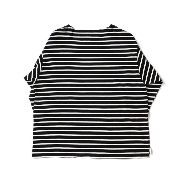 173383636 INNAT / BASQUE LS TEE - Black バスクシャツ ブラック INNAT03-C01 02