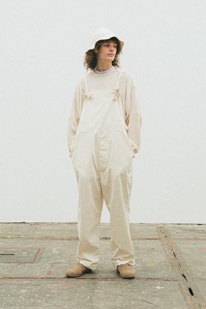 173383993 INNAT / COTTON GUERNSEY SWEATER - Natural コットンガンジーセーター ナチュラル INNAT03-K01 02