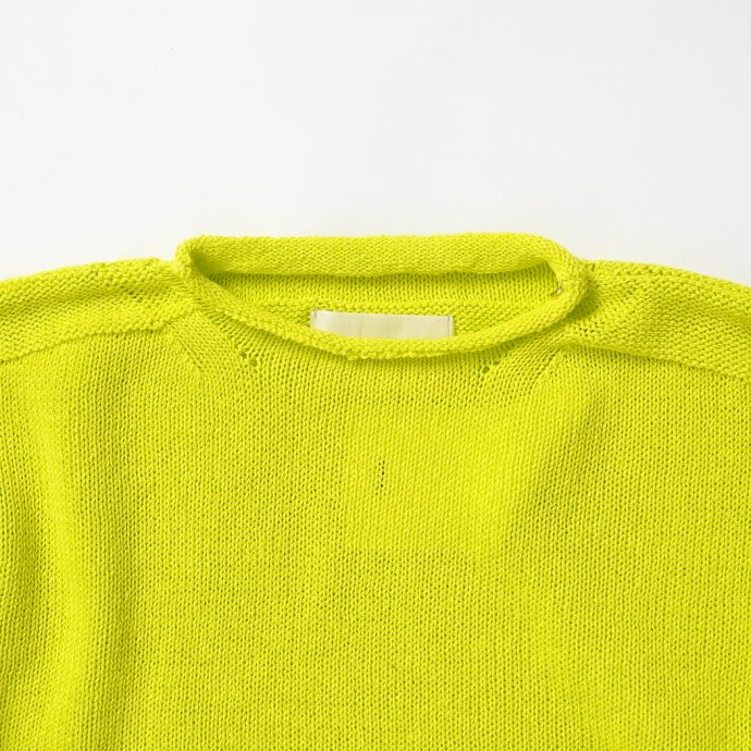 トップスinnat cotton guernsey sweater lime green