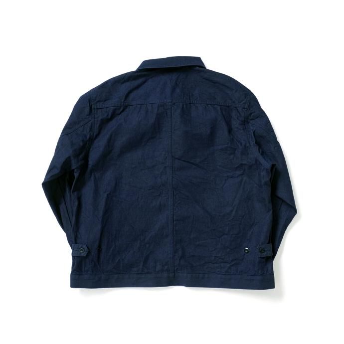 173392507 STILL BY HAND / DN01231 デニムジャケット - DARK NAVY 02