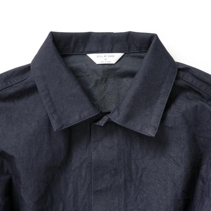 173392507 STILL BY HAND / DN01231 デニムジャケット - DARK NAVY 02