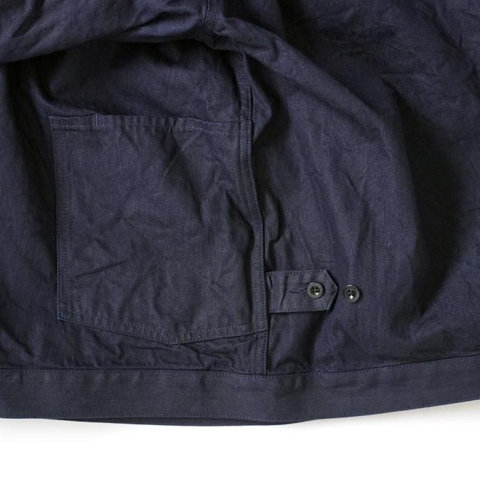 173392507 STILL BY HAND / DN01231 デニムジャケット - DARK NAVY 02