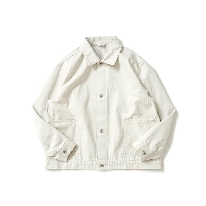 173392559 STILL BY HAND / DN01231 デニムジャケット - ECRU<img class='new_mark_img2' src='https://img.shop-pro.jp/img/new/icons47.gif' style='border:none;display:inline;margin:0px;padding:0px;width:auto;' /> 01