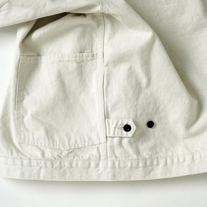 173392559 STILL BY HAND / DN01231 デニムジャケット - ECRU<img class='new_mark_img2' src='https://img.shop-pro.jp/img/new/icons47.gif' style='border:none;display:inline;margin:0px;padding:0px;width:auto;' /> 02