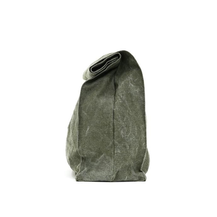 173393843 Hexico / Paper Bag Ex. US Military 60-70s Shelter Half Pup Tent テント素材リメイクペーパーバッグ<img class='new_mark_img2' src='https://img.shop-pro.jp/img/new/icons47.gif' style='border:none;display:inline;margin:0px;padding:0px;width:auto;' /> 02