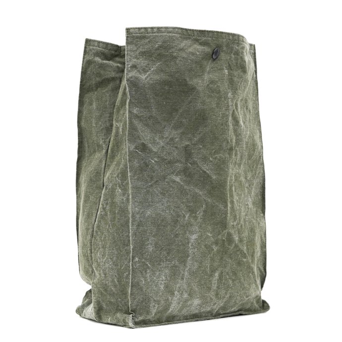 173393843 Hexico / Paper Bag Ex. US Military 60-70s Shelter Half Pup Tent テント素材リメイクペーパーバッグ<img class='new_mark_img2' src='https://img.shop-pro.jp/img/new/icons47.gif' style='border:none;display:inline;margin:0px;padding:0px;width:auto;' /> 02