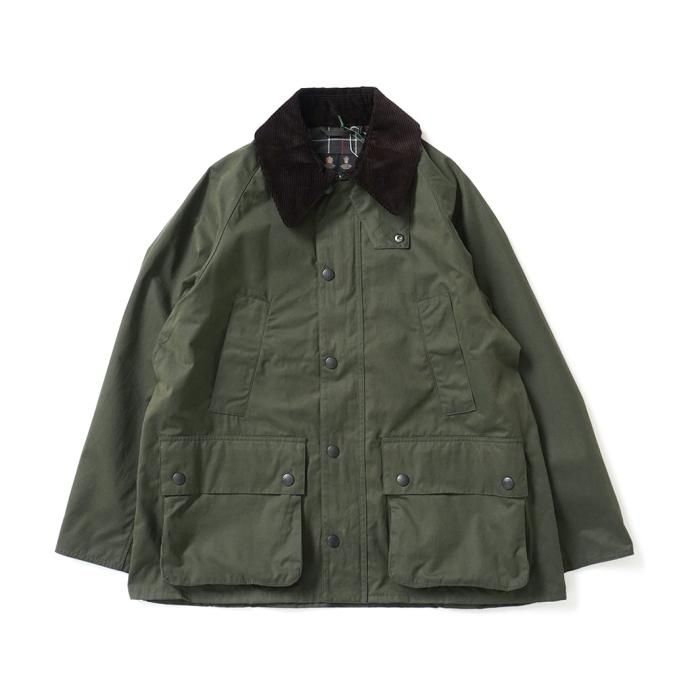 ファッションアイテムを Barbour OS peached BEDALE ピーチスキン