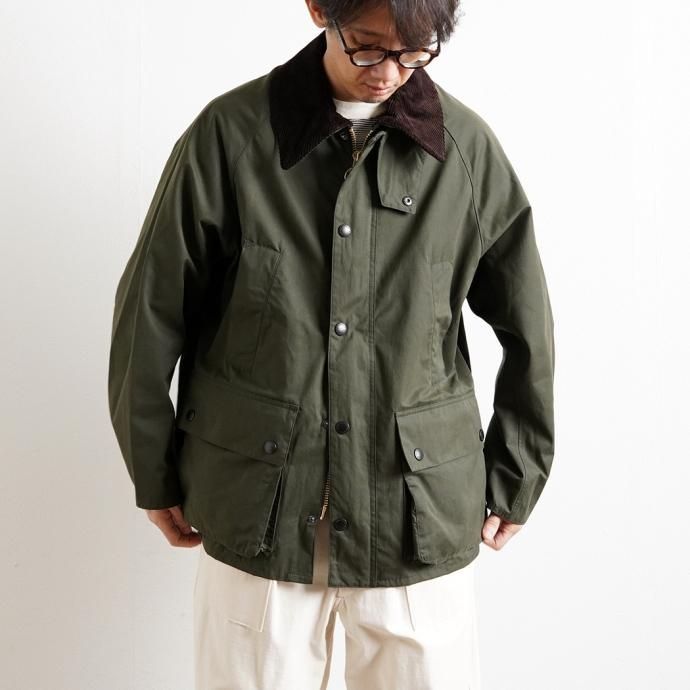 Barbour OS PEACHED BEDALE CASUAL ピーチスキン品番MCA0778