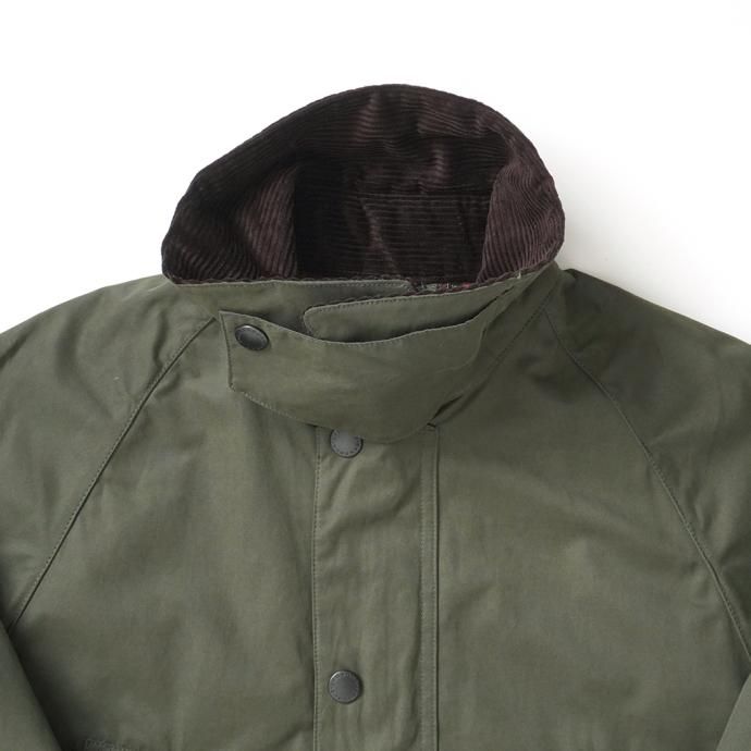 Barbour / OS Peached Bedale Casual ピーチスキン Green バブアー オーバーサイズ ビデイル グリーン