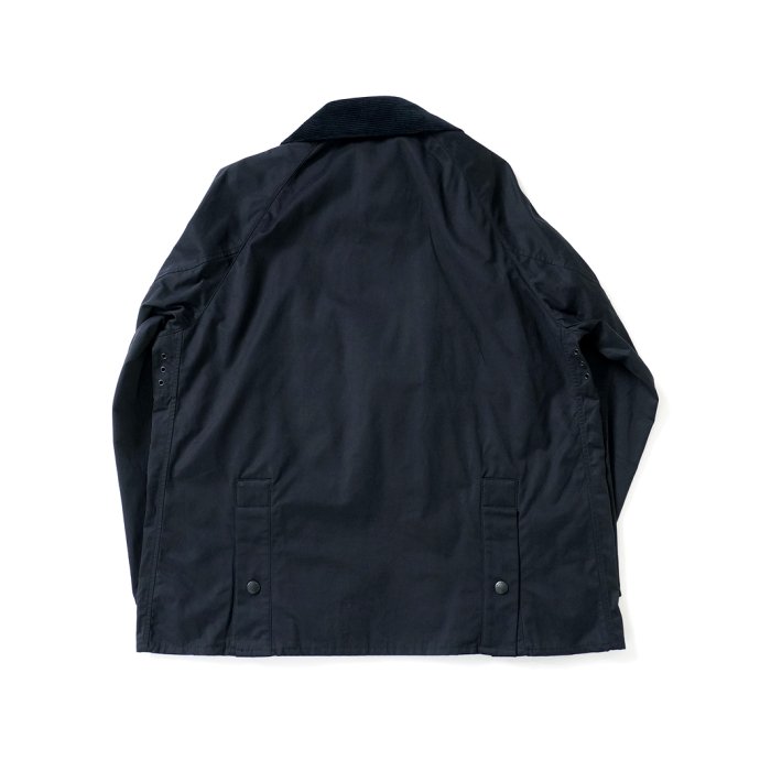 Barbour / OS Peached Bedale Casual ピーチスキン Navy バブアー