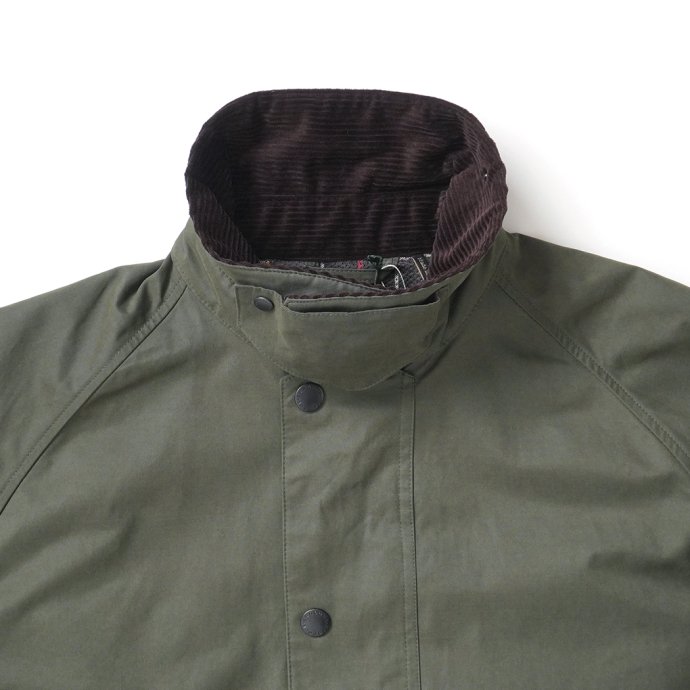 Barbour / TRANSPORTER ピーチスキン Green バブアー トランスポーター グリーン