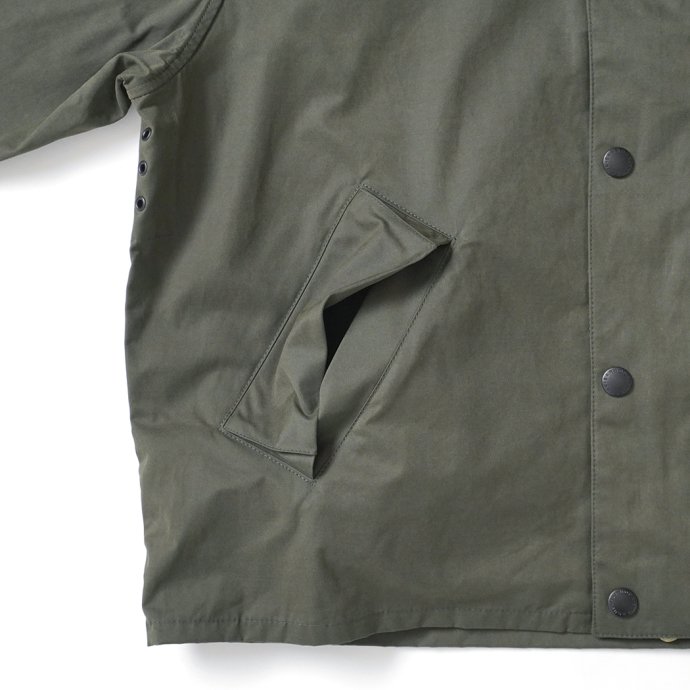 Barbour / OS Transporter Casual ピーチスキン Green バブアー トランスポーター グリーン