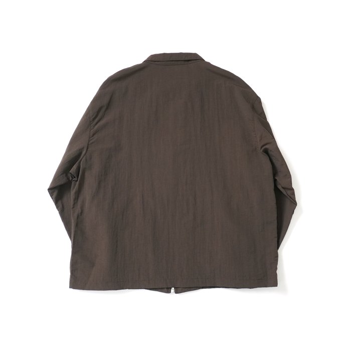 SMOKE T ONE / SHELLED NYLON BZ TOP - Brown スモークトーン