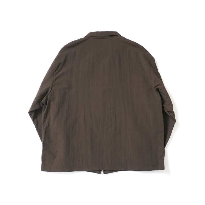 173451103 SMOKE T ONE / SHELLED NYLON BZ TOP - Brown<img class='new_mark_img2' src='https://img.shop-pro.jp/img/new/icons47.gif' style='border:none;display:inline;margin:0px;padding:0px;width:auto;' /> 02