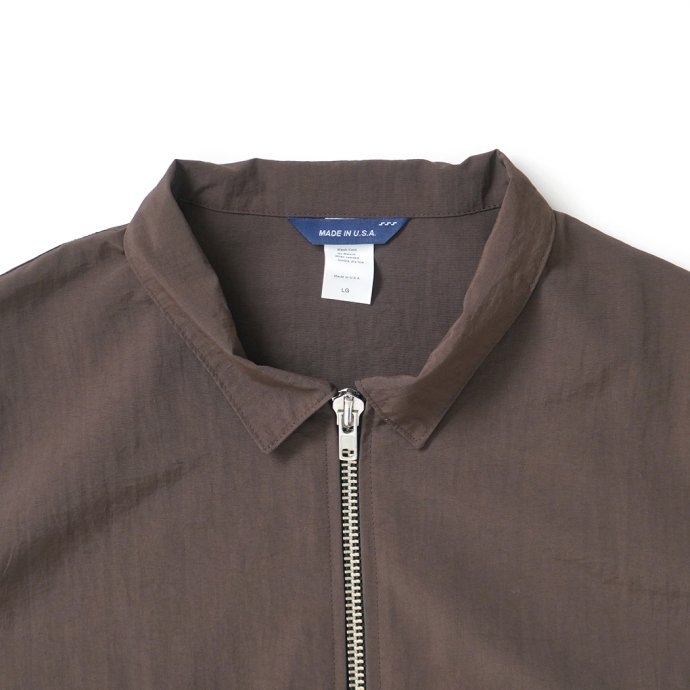 SMOKE T ONE / SHELLED NYLON BZ TOP - Brown スモークトーン