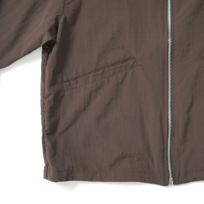 SMOKE T ONE / SHELLED NYLON BZ TOP - Brown スモークトーン