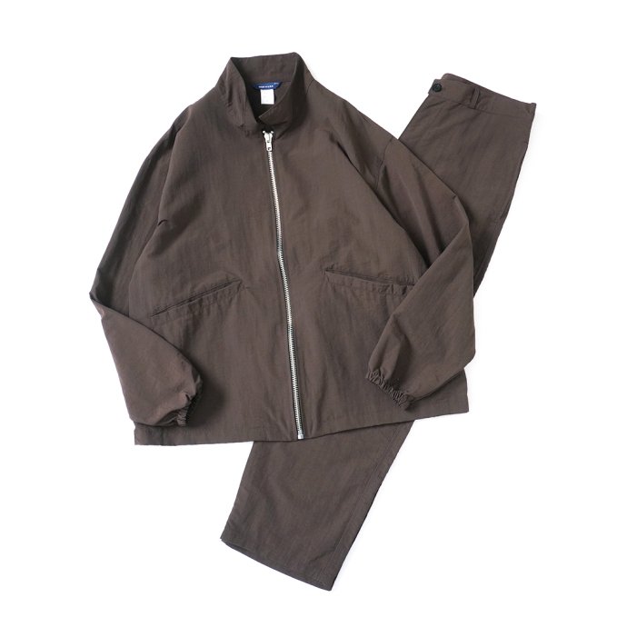 SMOKE T ONE / SHELLED NYLON BZ TOP - Brown スモークトーン