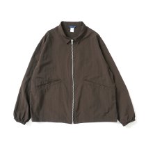 SMOKE T ONE / SHELLED NYLON BZ TOP - Brown<img class='new_mark_img2' src='https://img.shop-pro.jp/img/new/icons47.gif' style='border:none;display:inline;margin:0px;padding:0px;width:auto;' />