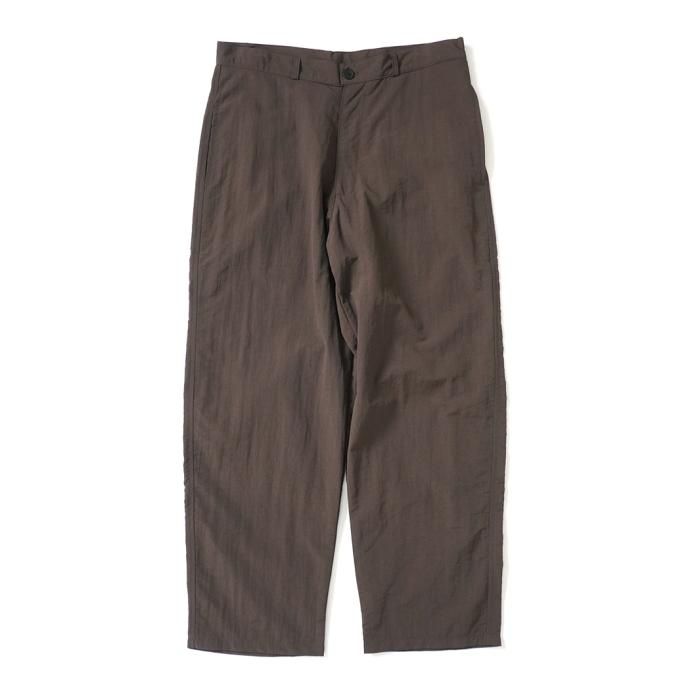 173451209 SMOKE T ONE / SHELLED NYLON TROUSERS - Brown 01